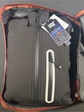 Core Edge XL All-Area Heated Jacket Waterproof Hooded Coat Black 5V NWT